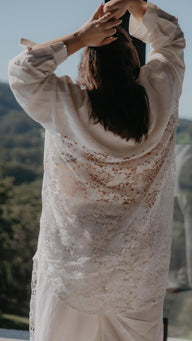 Aphrodite Lace Back Shirt