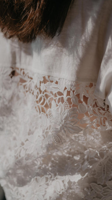 Aphrodite Lace Back Shirt